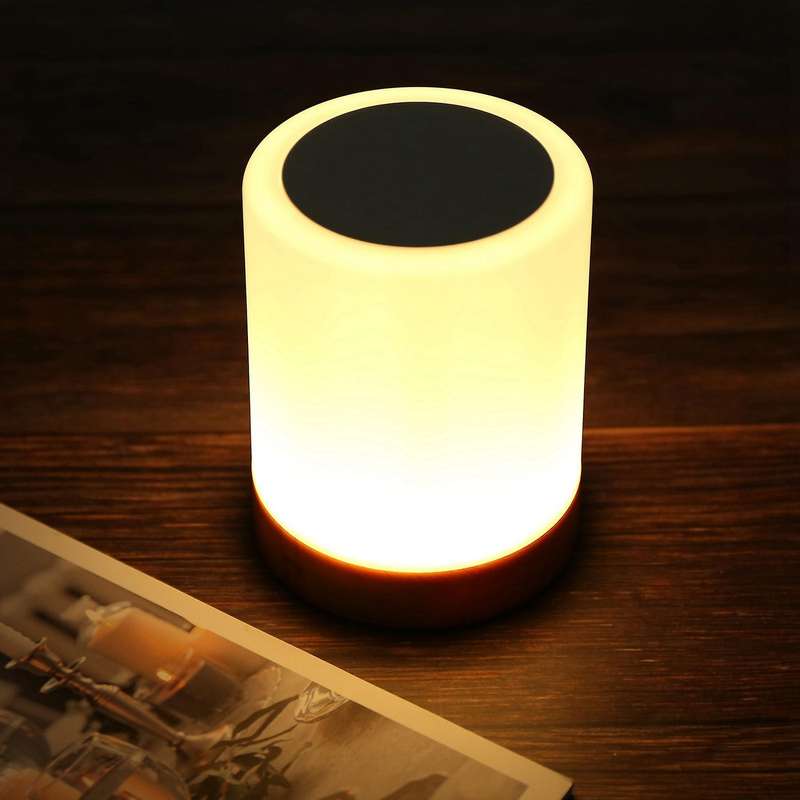 3x Night Light, Touch Lamp with Battery Dimmable 2800k-3100k
