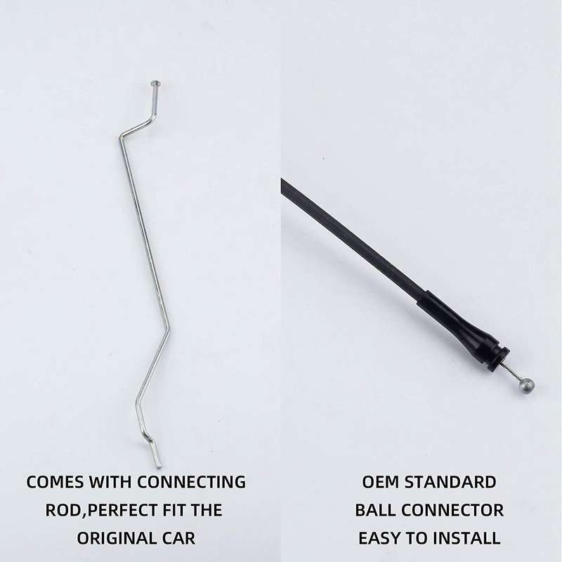 Rear Right Door Lock Latch Cable & Rod for Ford Econoline E150 E250