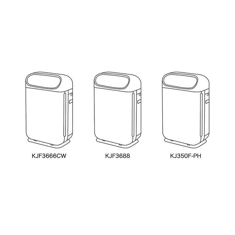 For Yadu Air Purifier Kjf3688, Hepa Activated Carbon Composite Filter
