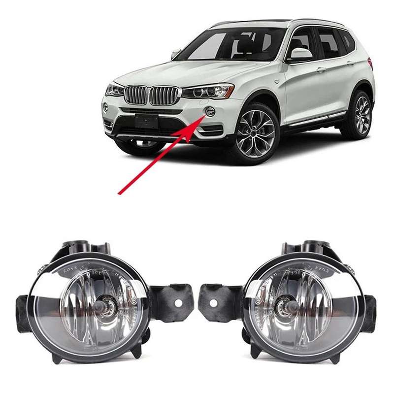 63176924655 63176924656 Front Fog Light For-bmw X5 E70 X3 E83 E80 E81