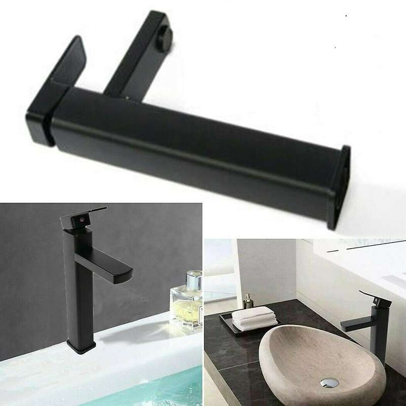 Widespread Bathroom Basin Faucet Waterfall 3 Holes Sink Mixer Tap