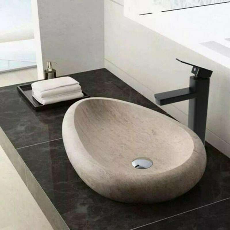 Widespread Bathroom Basin Faucet Waterfall 3 Holes Sink Mixer Tap