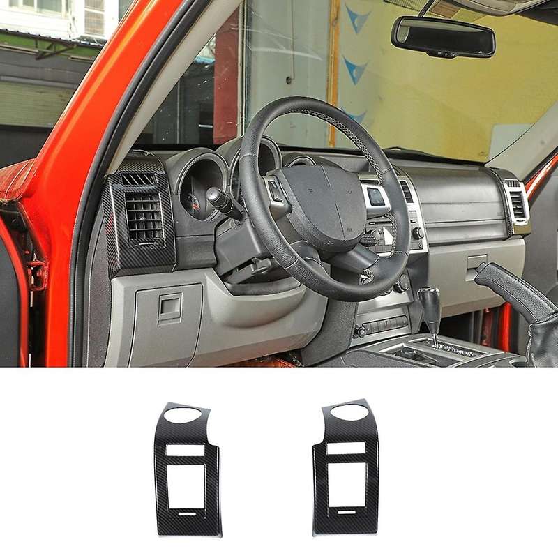 Car Center Console Side Air Conditioner Vent Panel Decoration