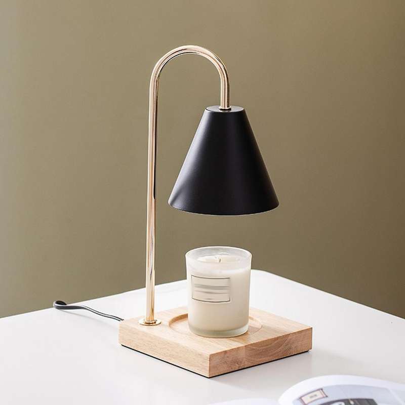 Candle Warmer Lamp Melting Wax Light Gold(eu Plug)