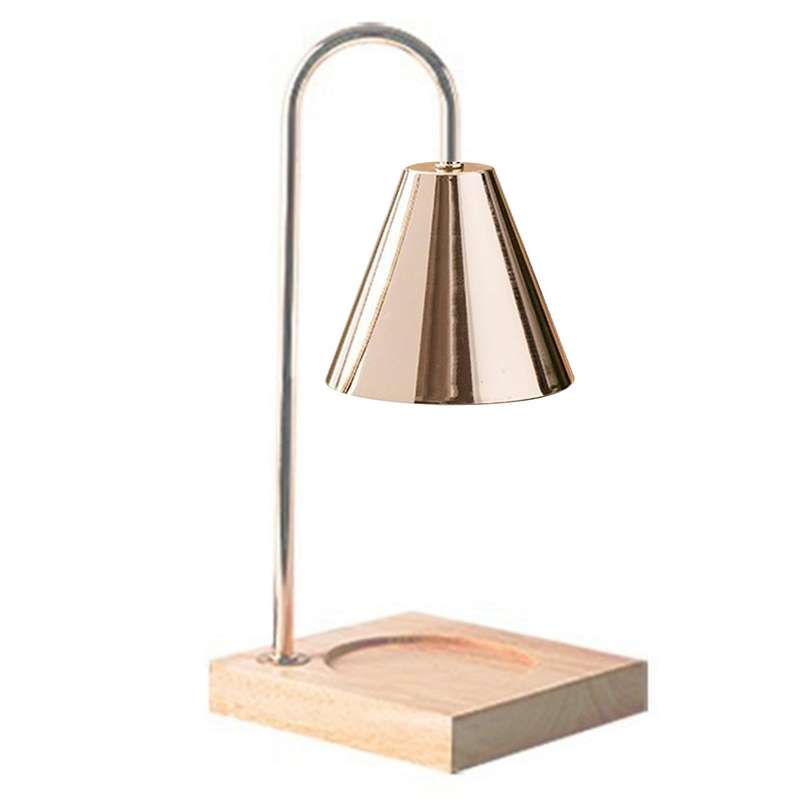 Candle Warmer Lamp Melting Wax Light Gold(eu Plug)