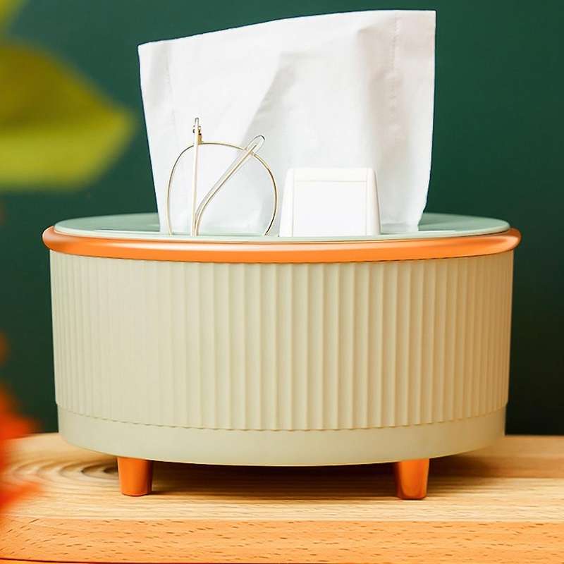 Home Tissue Box Desktop Kitchen Napkin Holder Storage Container Pink