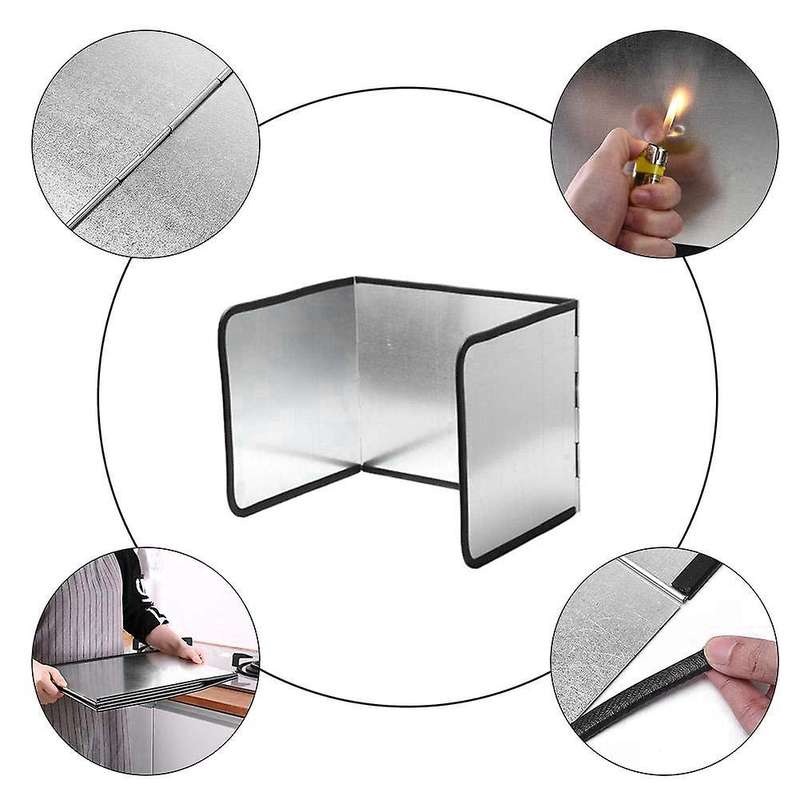 Foldable Kitchen Oil Splash Guard for Wall Block Cover