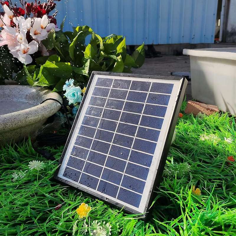 10v / 5w Solar Fountain Pump with Built-in 1500mah Battery
