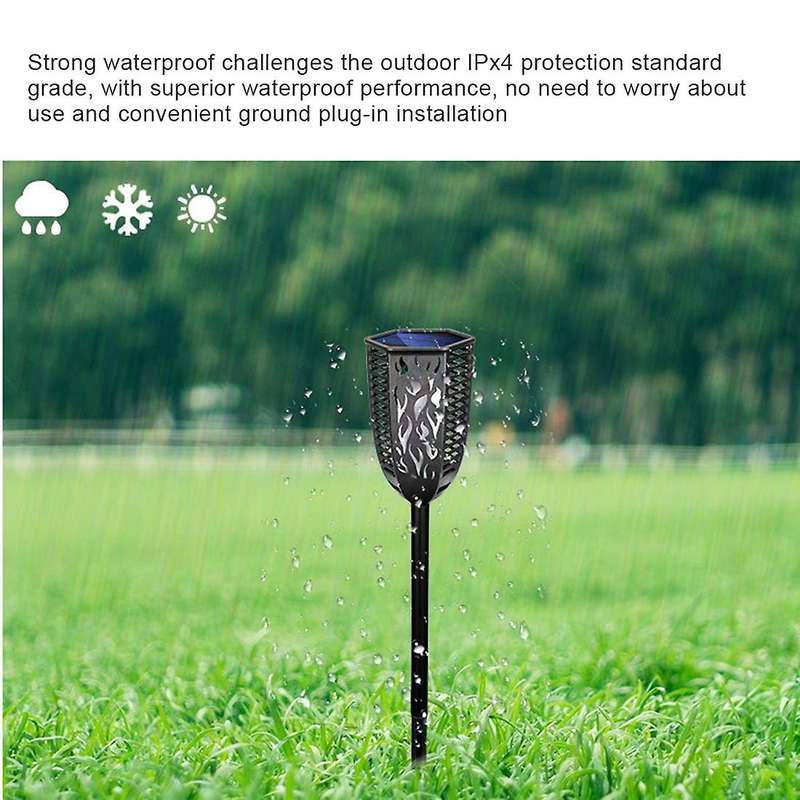 Solar Flame Light,solar Light,automatic On/off Solar Lamps