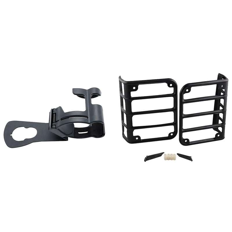 Rear Tail Light Guards Fit for Jeep Wrangler Jk Matte 07-17(pair)