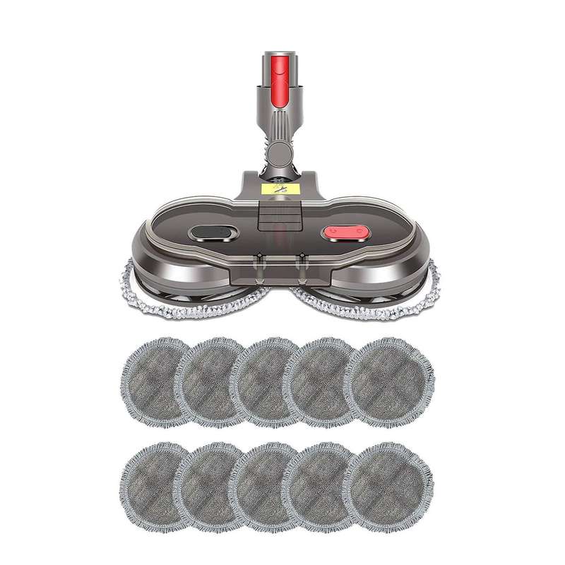 Electric Wet Dry Mopping Head Set for Dyson V7 V8 V10 V11