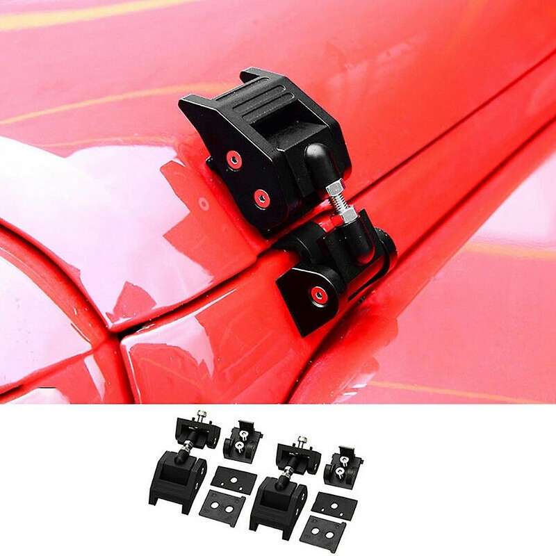 Hood Latch Kits for Jeep Wrangler Jk Unlimited Rubicon 2007 - 2017