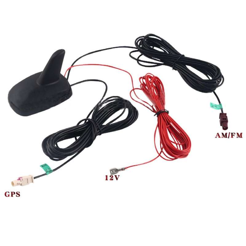 Car Multi-band Combined Antenna Shark Fin Gps+gsm+wifi Sma Fme Mount