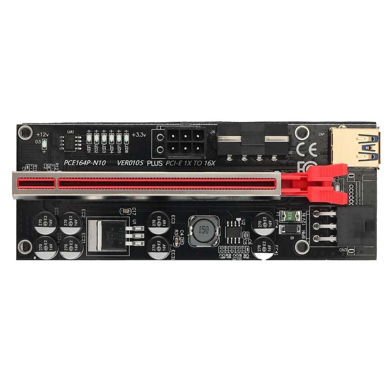 Ver010s Usb3.0 Pci-e Riser Ver010 Plus Express 1x 4x 8x 16x(5set)