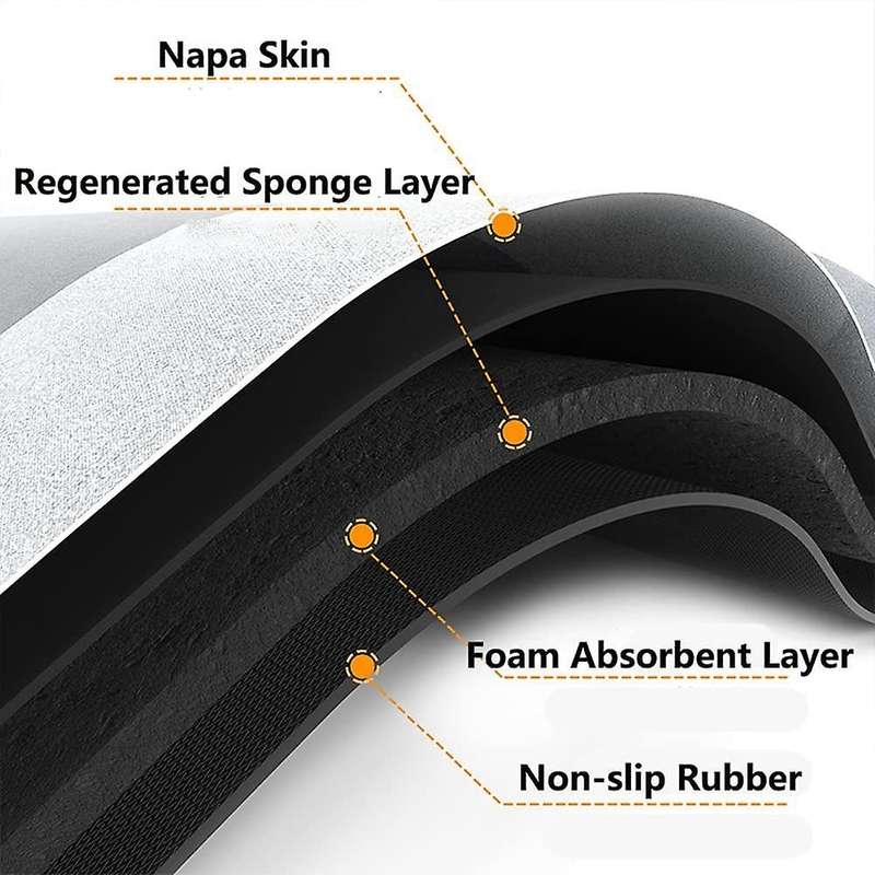 Super Absorbent Floor Mat, Napa Skin Quick Dry 17.7inchx59inch -b