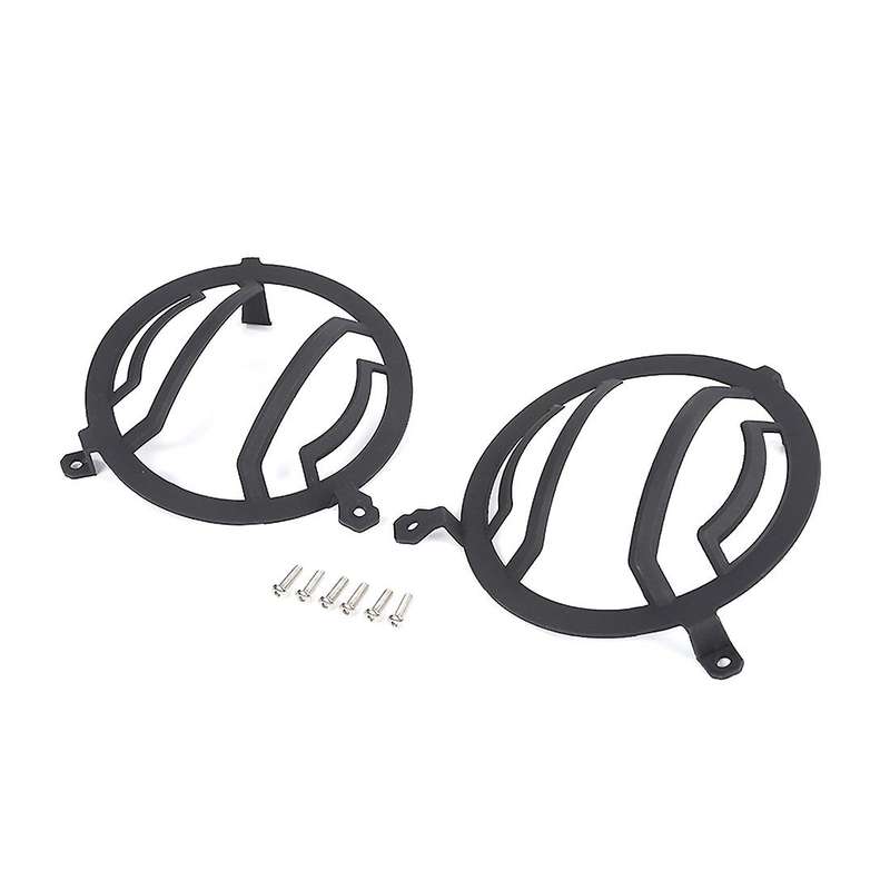 Car Headlight Guards Light Decoration Cover for Jeep Wrangler,black