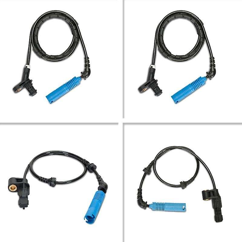 4pcs Front+rear Car Wheel Speed Sensor for Bmw E46 316 318 320 330 Z4