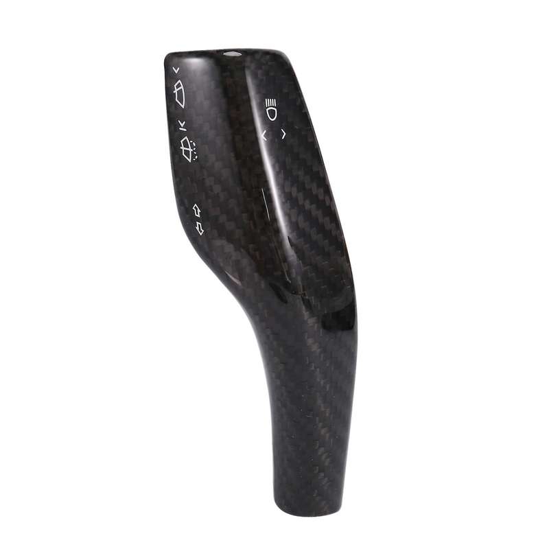 Wiper Lever Steering Wheel Gear Shift Cover for Tesla Model 3(bright)
