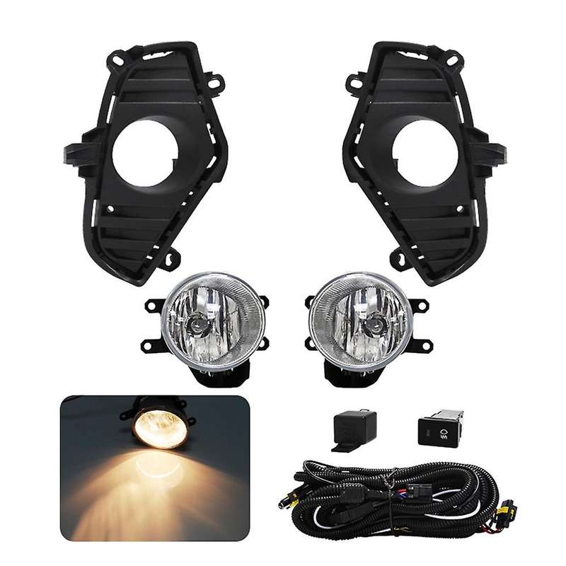 Halogen Fog Light Fog Lamp Cover Assembly for Toyota Rav4 2019-2022