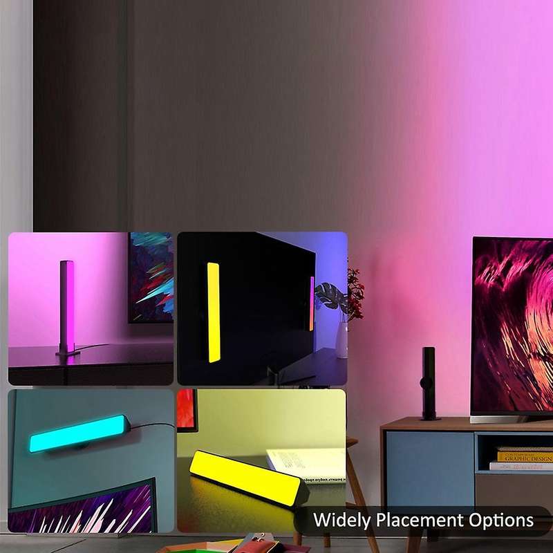 Smart Led Light Bars,rgb Gaming Lights App Control Decoration Eu Plug