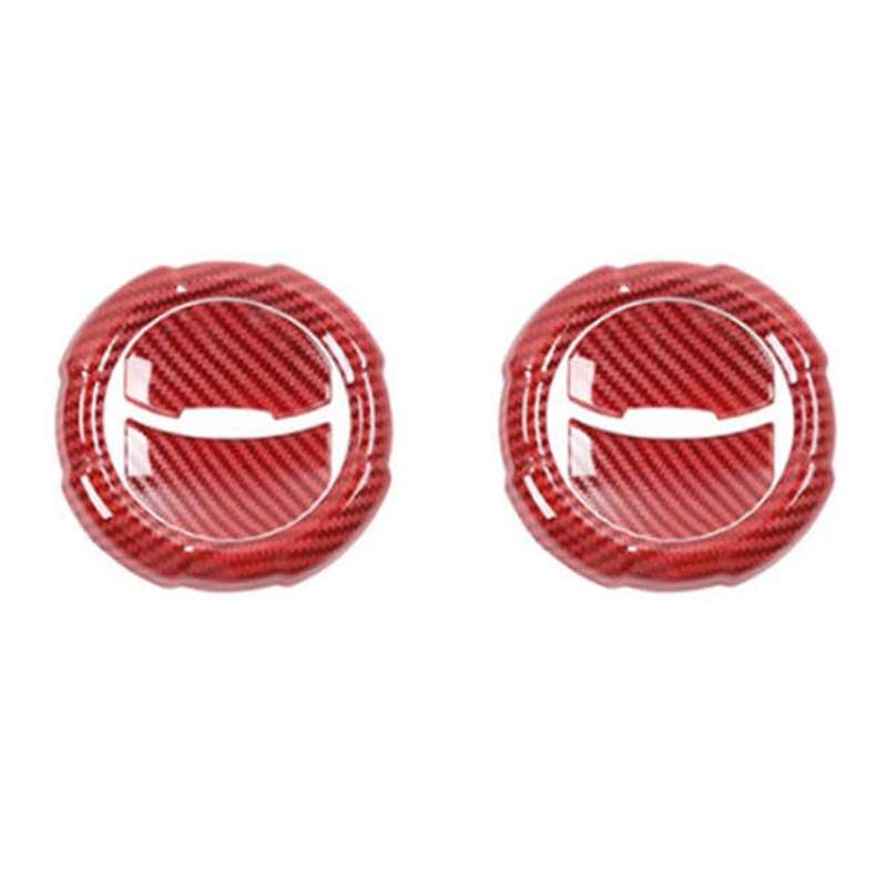 Car Air Vent Outlet Cover for Suzuki Jimny 2019-2022,red Carbon Fiber