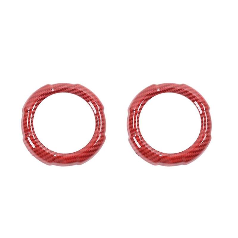 Car Air Vent Outlet Cover for Suzuki Jimny 2019-2022,red Carbon Fiber