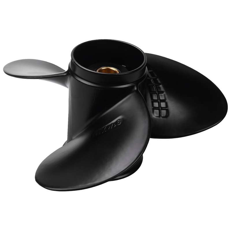 Propeller for Suzuki 8-20hp 9 1/4 X 9 Aluminum Alloy 3 Blade Black