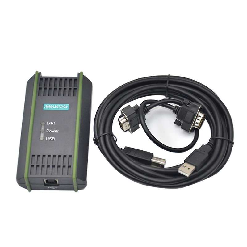 Amsamotion Usb Cable Ppi Mpi Programming Cable for Siemens S7-200 300