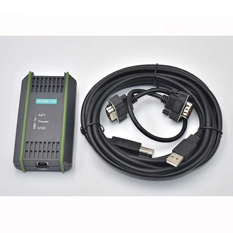 Amsamotion Usb Cable Ppi Mpi Programming Cable for Siemens S7-200 300