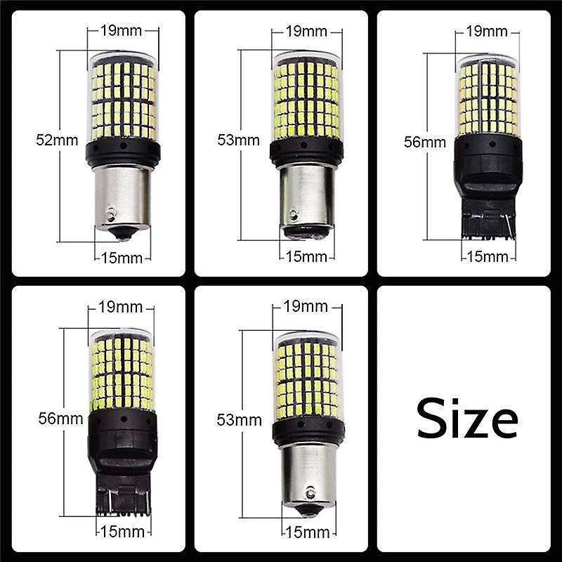 20pcs 3014 144smd Canbus 1157 Bay15d Bulbs Car Turn Signal Light C
