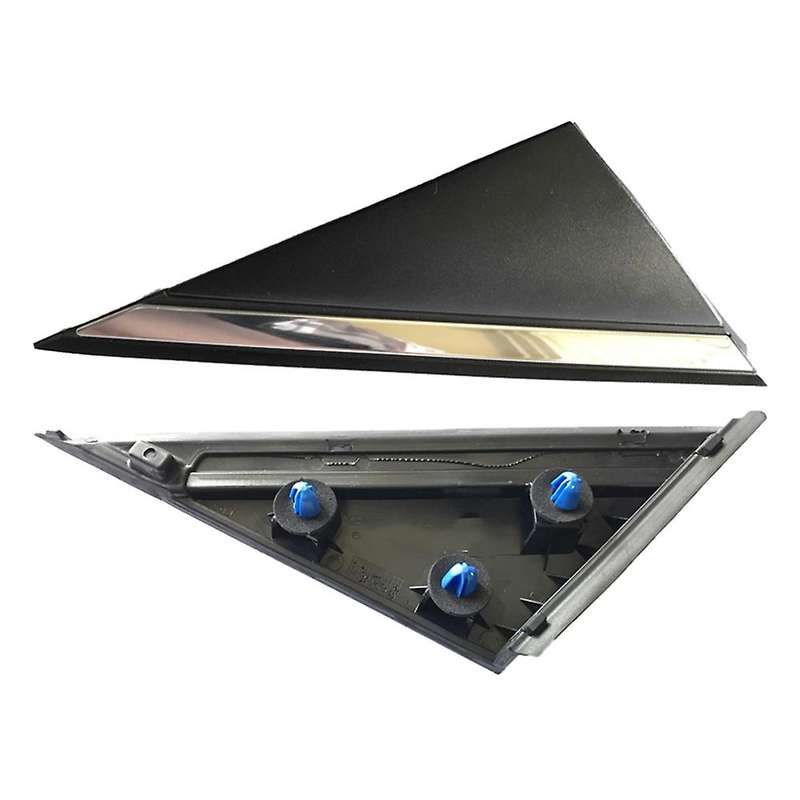 1 Pair Window Door Mirror Triangle Cover for Hyundai Sonata 2015-19