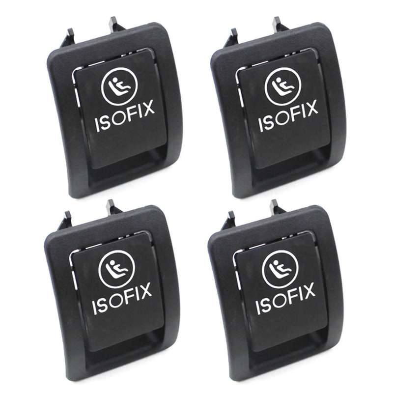 4x 2059200513 Car Seat Isofix Switch Cover for Mercedes W205 Black
