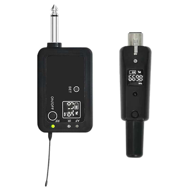 Microphone Wireless System Transmitter and Receiver for Audio Mixer