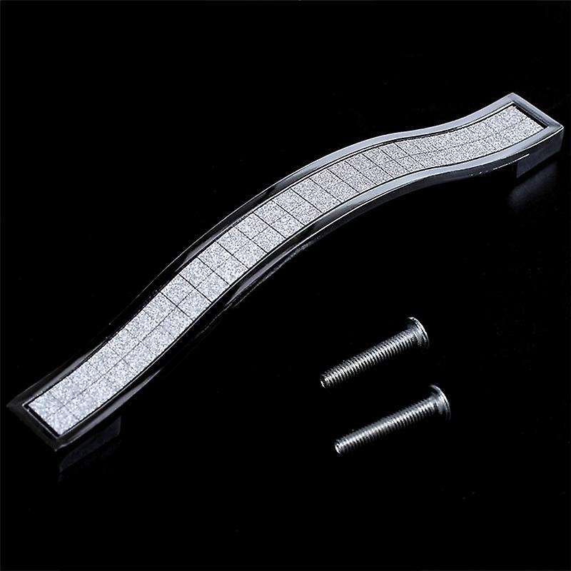 30 X Crystal Furniture Handle Bar Grip Handle Silver 128mm