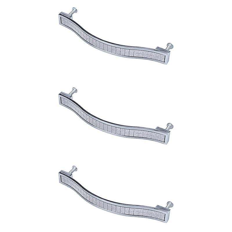 30 X Crystal Furniture Handle Bar Grip Handle Silver 128mm