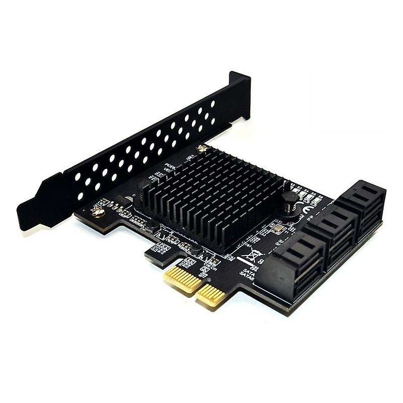 Pcie Sata Card Pcie X1 Sata Gen3 88se9215 6 Gbps Expansion Card