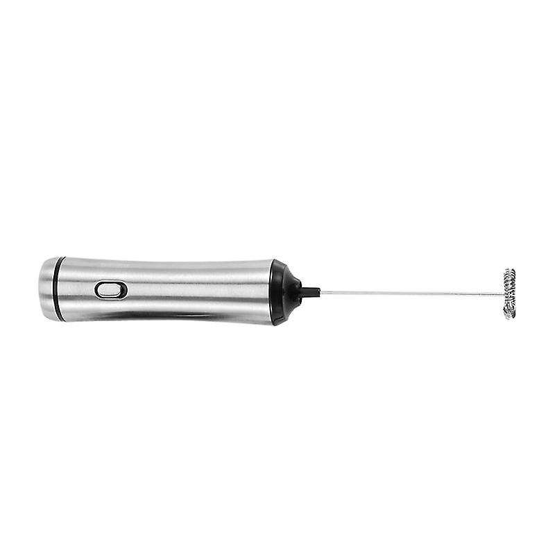 3x Usb Electric Milk Frother Stainless Steel Handheld Mixer