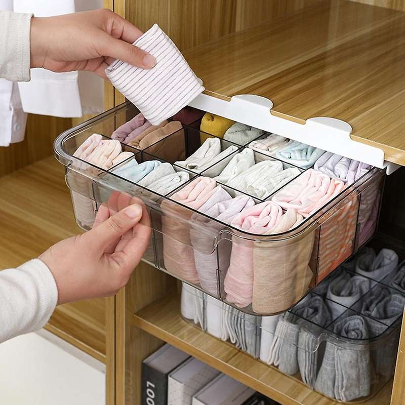 Drawer Type Underwear Storage Box Wardrobe Underwear Storage Drawer A