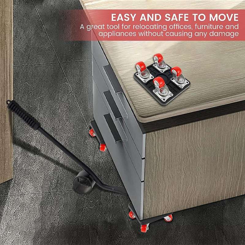 400kg Heavy Duty Furniture Lifter Transport Mover Lifter Tool Set