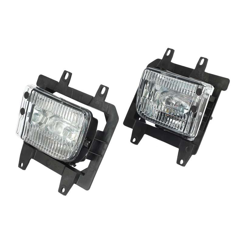 2pcs Clear Lens Cover Front Bumper Fog Light for Bmw E30 318i