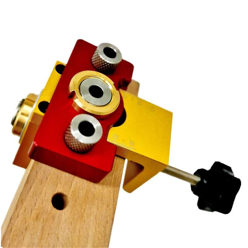 3 In 1 Dowel Jig Aluminum Alloy Pocket Hole Jig,set B