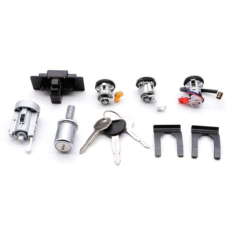 Ignition Spare Tire Door Lock Key Set for Pajero Montero Mk2 V32
