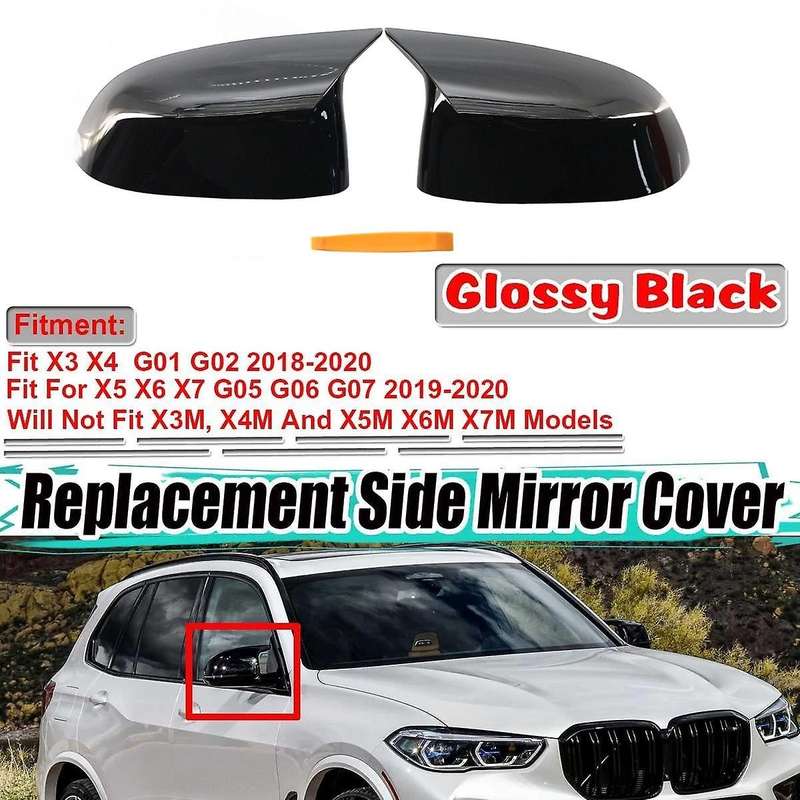Car Rearview Mirror Cover for Bmw X3 G01 X4 G02 X5 G05 X6 G06 X7 G07
