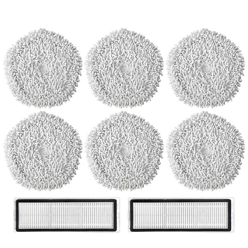 For Xiaomi Dreame W10 / W10 Pro Robot Washable Hepa Filter Mop Cloth