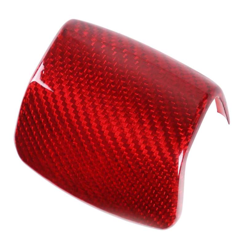 Car Real Carbon Fiber Gear Shift Head Knob Cover for Land Rover Valar