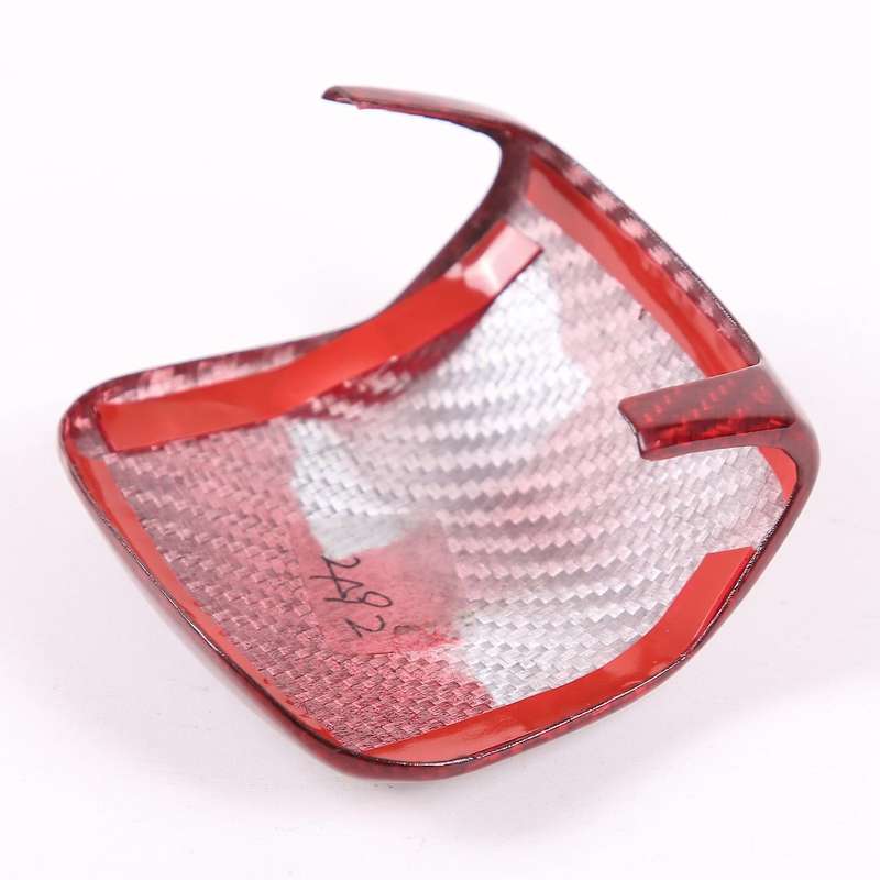 Car Real Carbon Fiber Gear Shift Head Knob Cover for Land Rover Valar