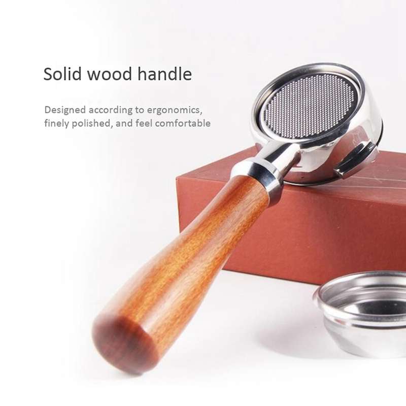 58mm Stainless Steel Coffee Machine Bottomless Portafilter for Nuova