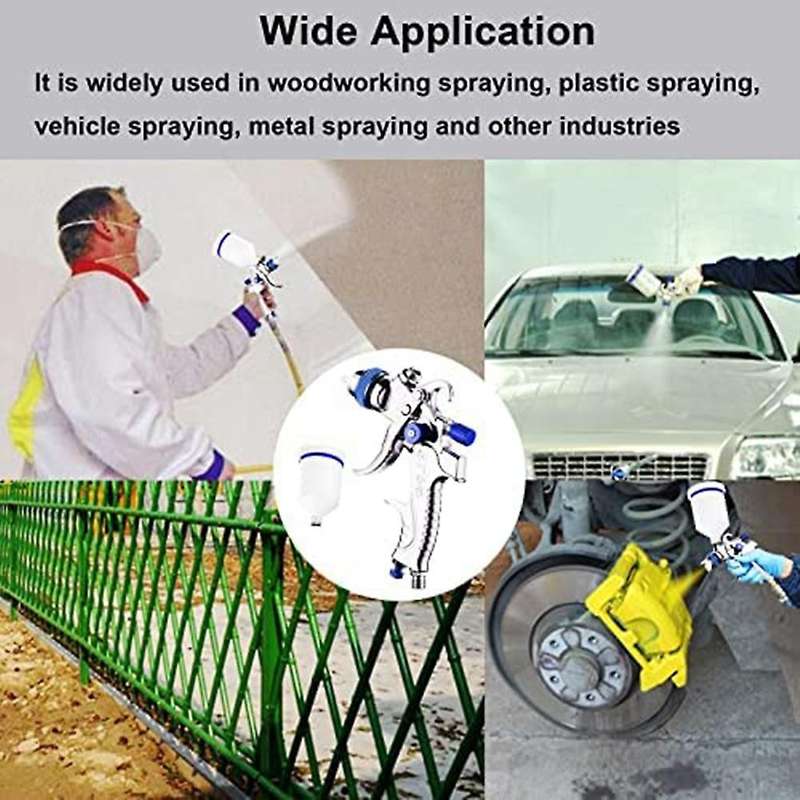 Hvlp Paint Spray Set 1.4mm 1.7mm 2.0mm Metal Nozzle