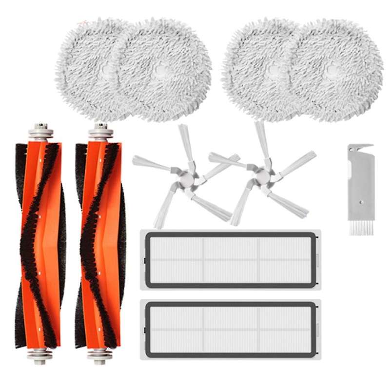 15 Pcs Main Side Brush Mop Cloth Hepa Filter for Xiaomi Dreame W10