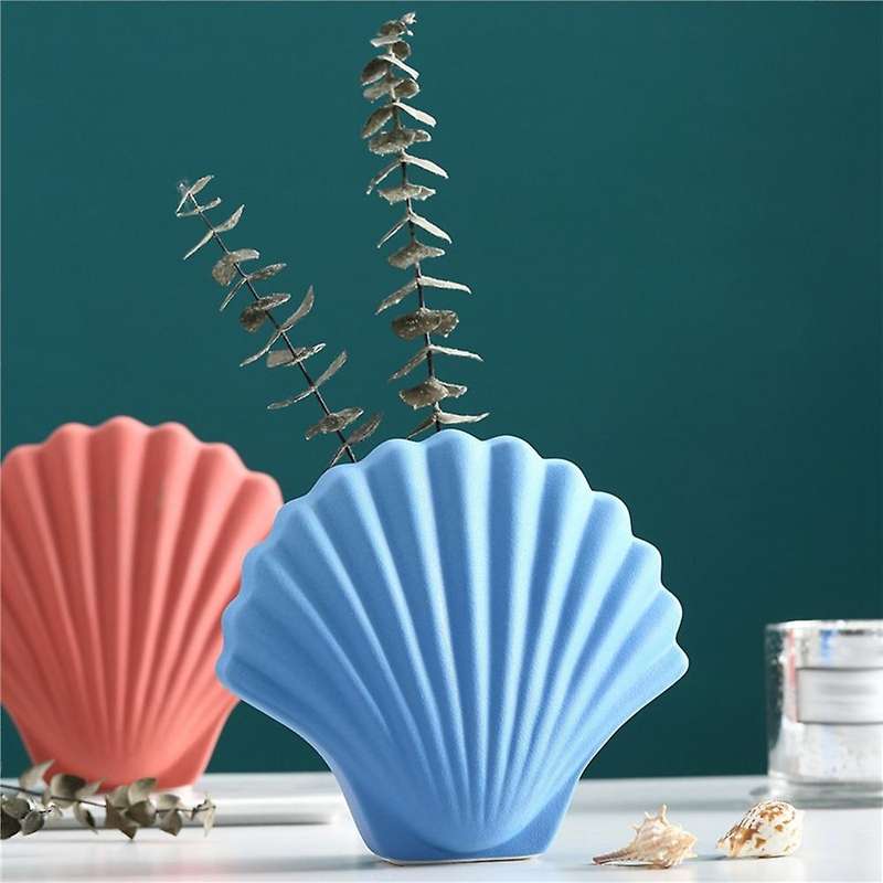 Ceramic Flower Pot Ornaments Desktop Flower Vase Decorative-d